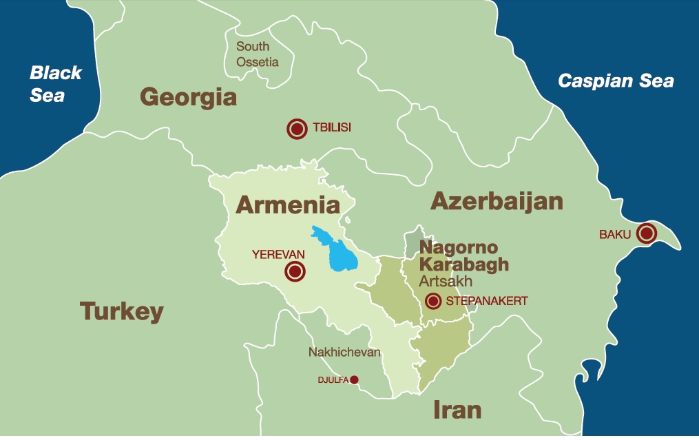 Map Azerbaijan NK